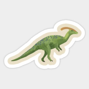 Dinosaur - Parasaurolophus Sticker